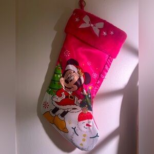 Minnie Mouse Christmas Stocking NEW